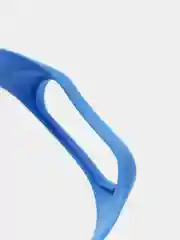 Синий ремешки для Xiaomi Mi Band 5 и Mi Band 6, силиконовые