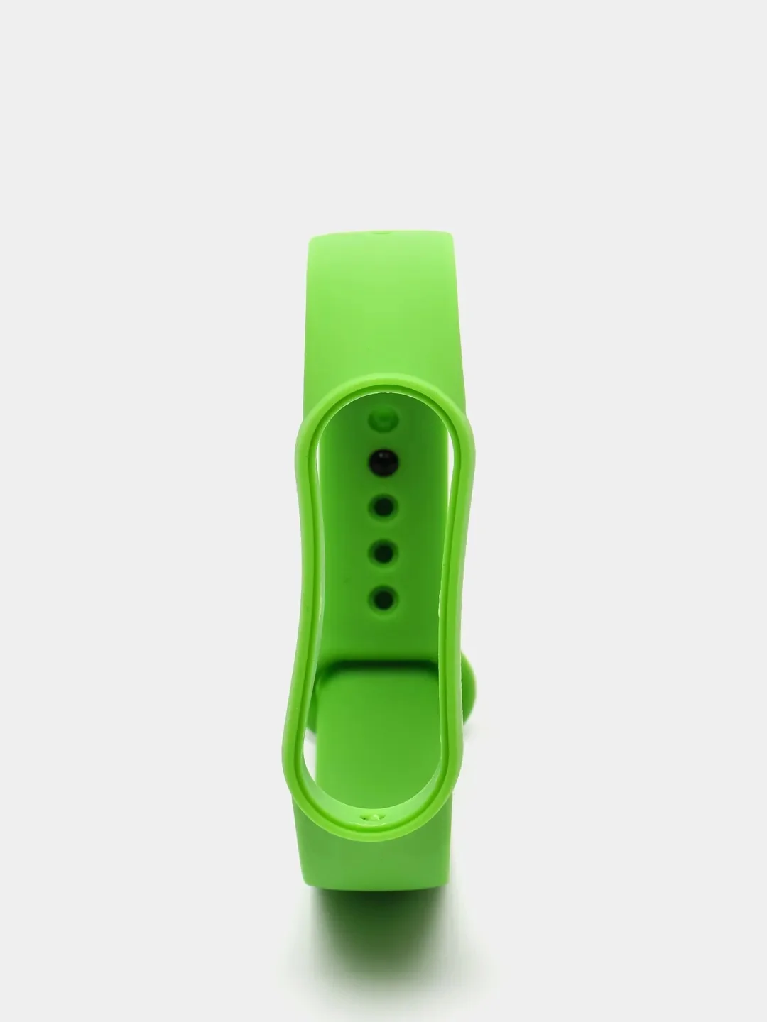 Салатовый ремешки для Xiaomi Mi Band 5 и Mi Band 6, силиконовые