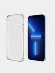 Чехол Apple iPhone, Айфон 11, 12, 15, 13 Pro Max, 8, 7 Plus, прозрачный, силиконовый
