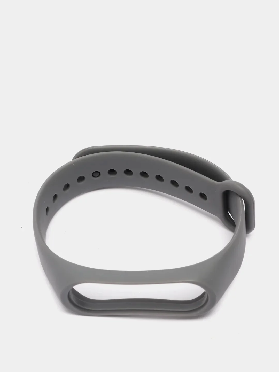Тёмно-серый ремешки для Xiaomi Mi Band 5 и Mi Band 6, силиконовые