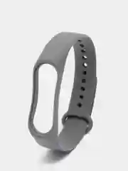 Тёмно-серый ремешки для Xiaomi Mi Band 5 и Mi Band 6, силиконовые
