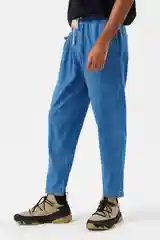 Брюки джинсовые мужские Befree, джоггеры, укороченные