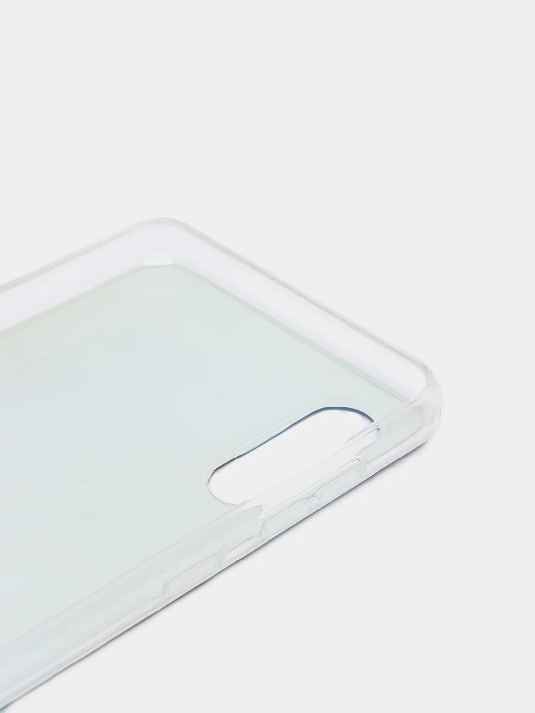 Небесно-голубой чехол Samsung Galaxy A02, Самсунг Галакси А02 силиконовый, с рисунком