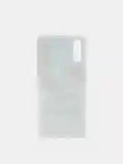 Небесно-голубой чехол Samsung Galaxy A02, Самсунг Галакси А02 силиконовый, с рисунком