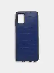 Синий чехол под кожу Samsung Galaxy A31