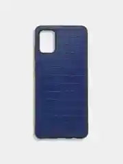 Синий чехол под кожу Samsung Galaxy A31