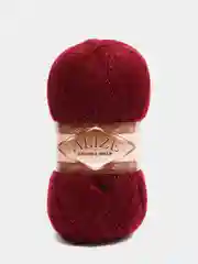Пряжа Alize Angora Simli(Ализе Симли), 20%шерсть, 75%акрил, 5%металлик, 100г/500м