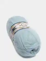 Бирюзовый пряжа Alize Real 40, 40%шерсть, 60%акрил, 100г/480м