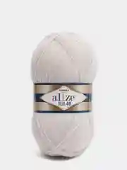Серый пряжа Alize Real 40, 40%шерсть, 60%акрил, 100г/480м