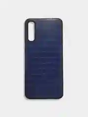 Синий чехол под кожу Samsung Galaxy A31
