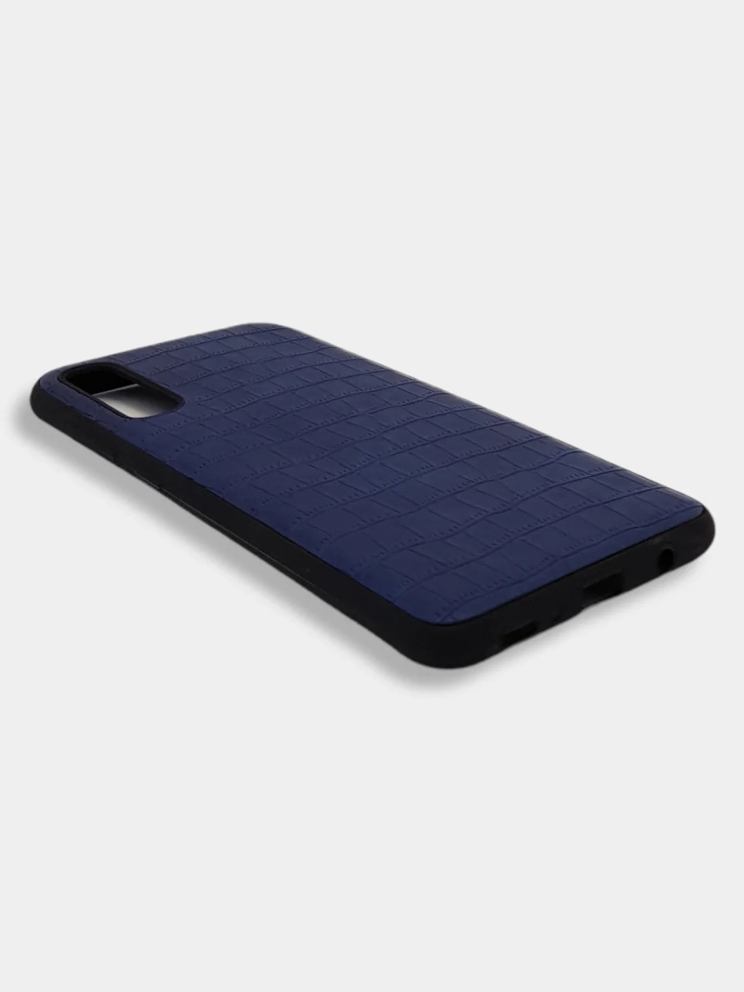 Синий чехол под кожу Samsung Galaxy A31