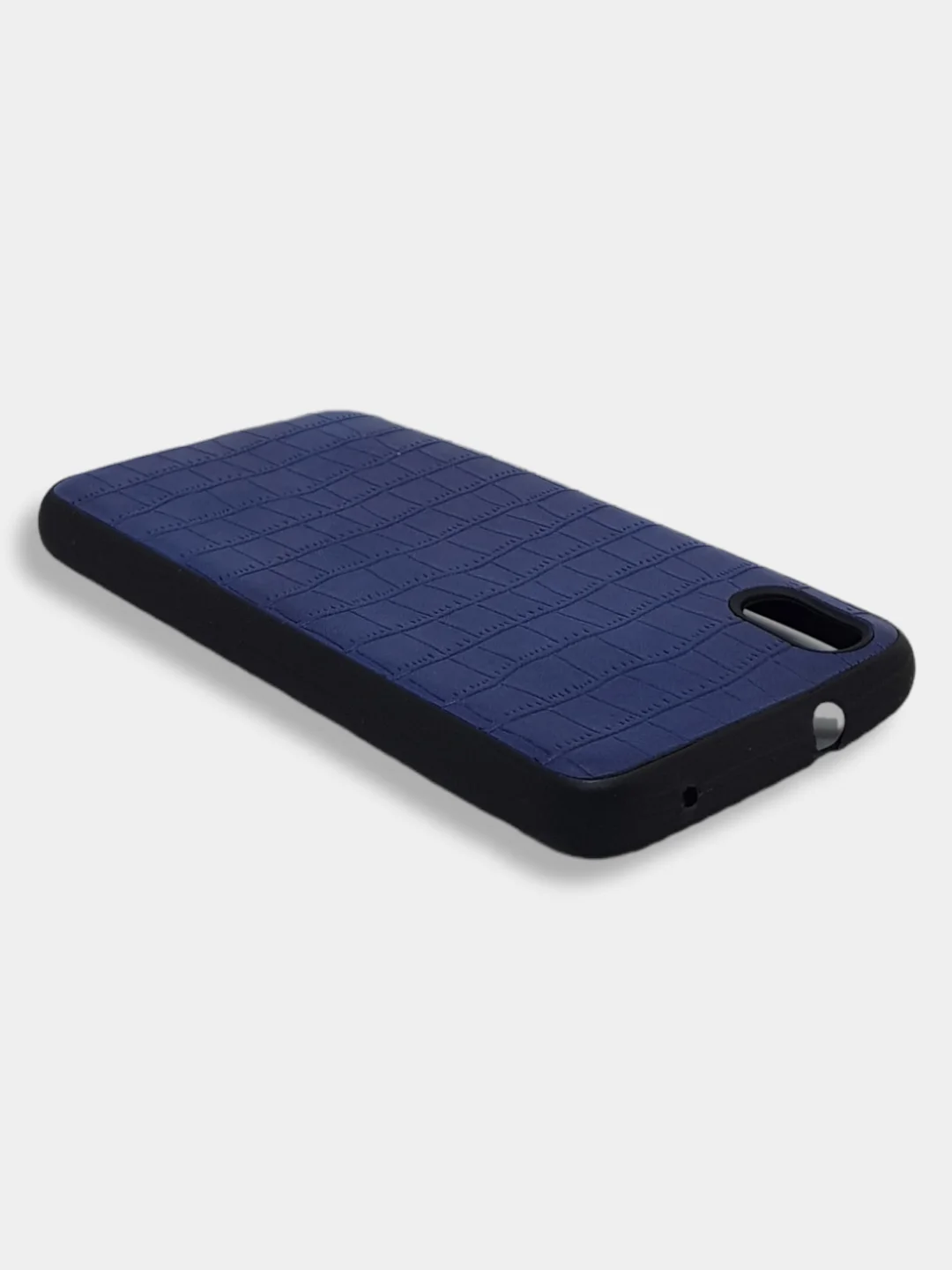 Синий чехол под кожу Xiaomi Redmi 7A, Redmi 8, Redmi 8A, Redmi Note 8T