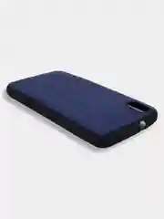 Синий чехол под кожу Xiaomi Redmi 7A, Redmi 8, Redmi 8A, Redmi Note 8T