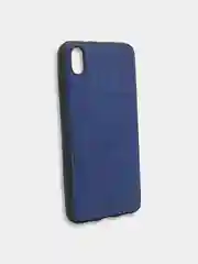 Синий чехол под кожу Xiaomi Redmi 7A, Redmi 8, Redmi 8A, Redmi Note 8T