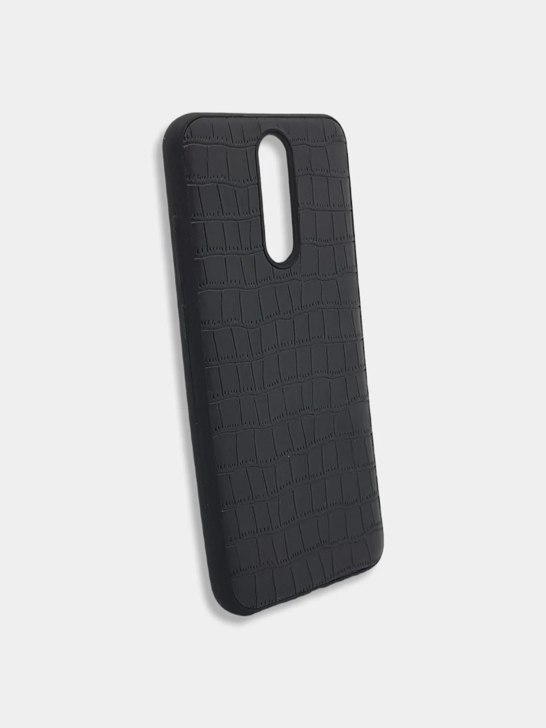 Черный чехол под кожу Xiaomi Redmi 7A, Redmi 8, Redmi 8A, Redmi Note 8T