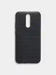 Черный чехол под кожу Xiaomi Redmi 7A, Redmi 8, Redmi 8A, Redmi Note 8T