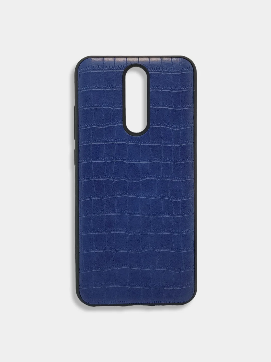 Синий чехол под кожу Xiaomi Redmi 7A, Redmi 8, Redmi 8A, Redmi Note 8T