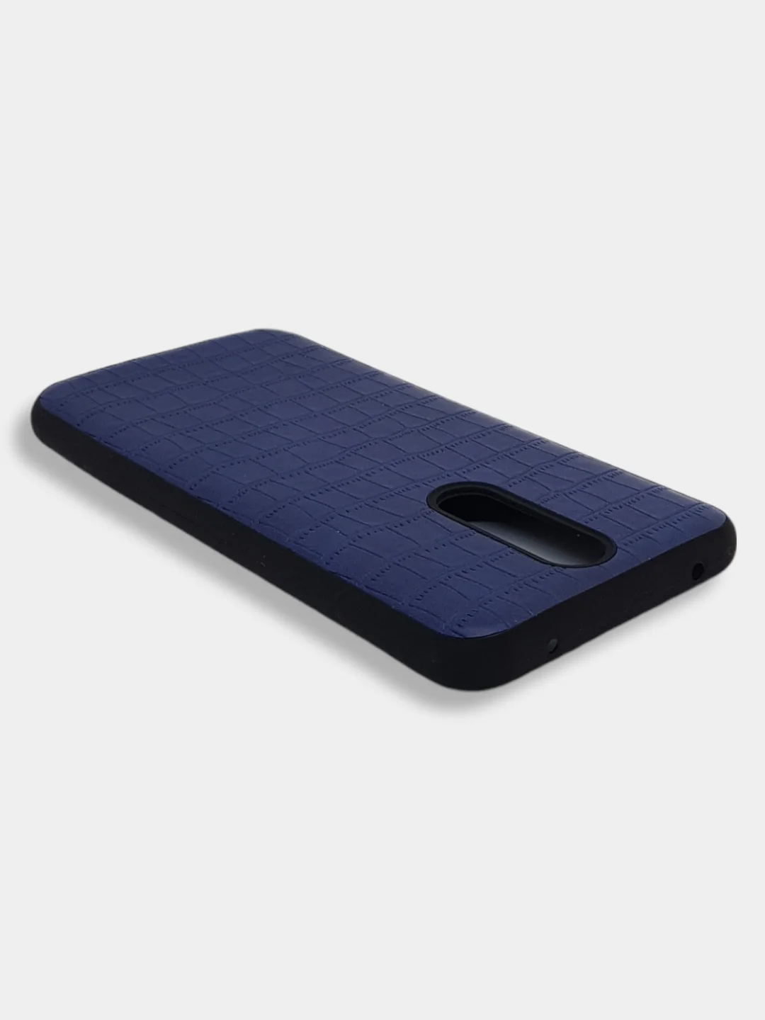 Синий чехол под кожу Xiaomi Redmi 7A, Redmi 8, Redmi 8A, Redmi Note 8T