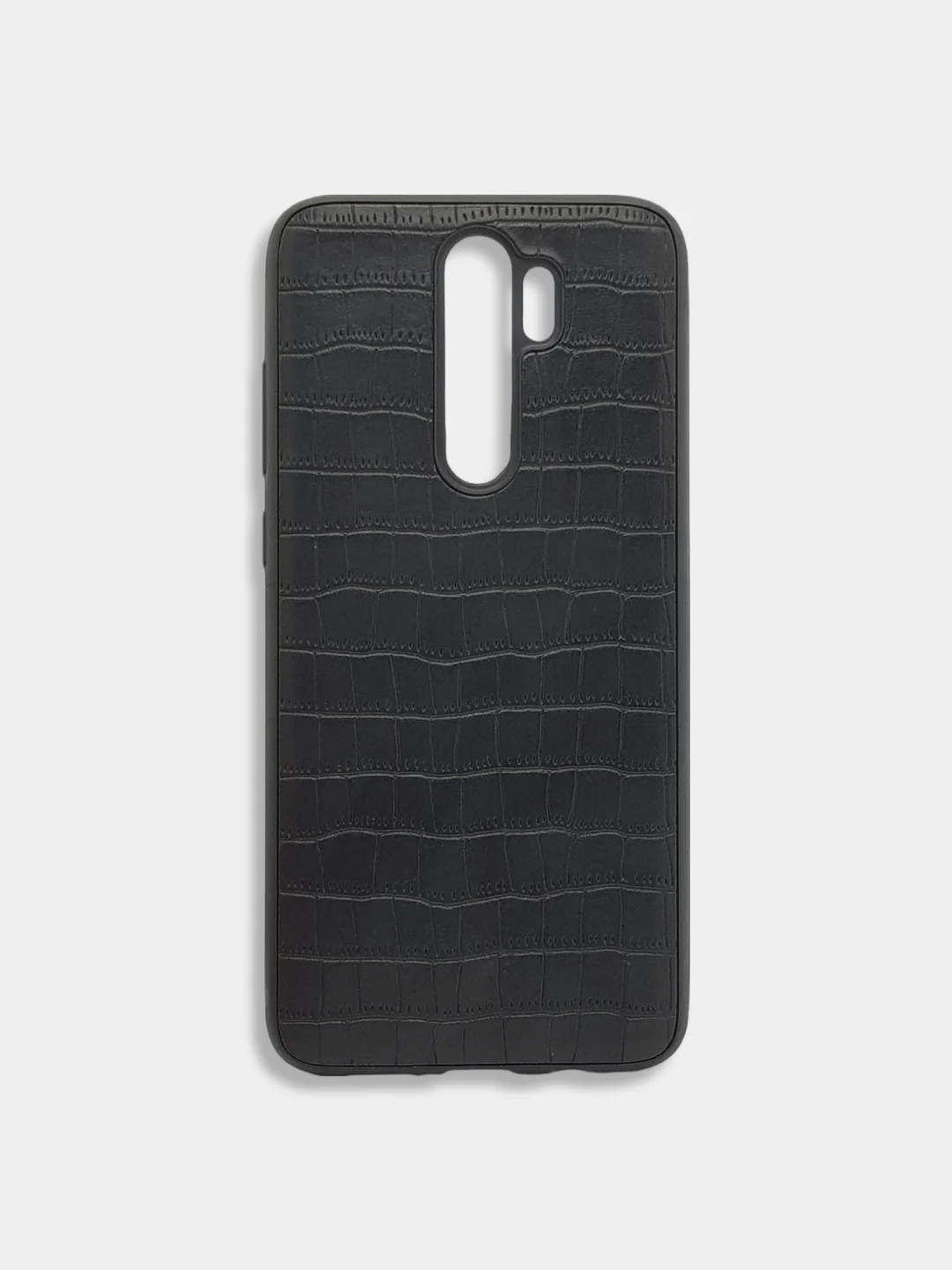 Черный чехол под кожу Xiaomi Redmi 7A, Redmi 8, Redmi 8A, Redmi Note 8T