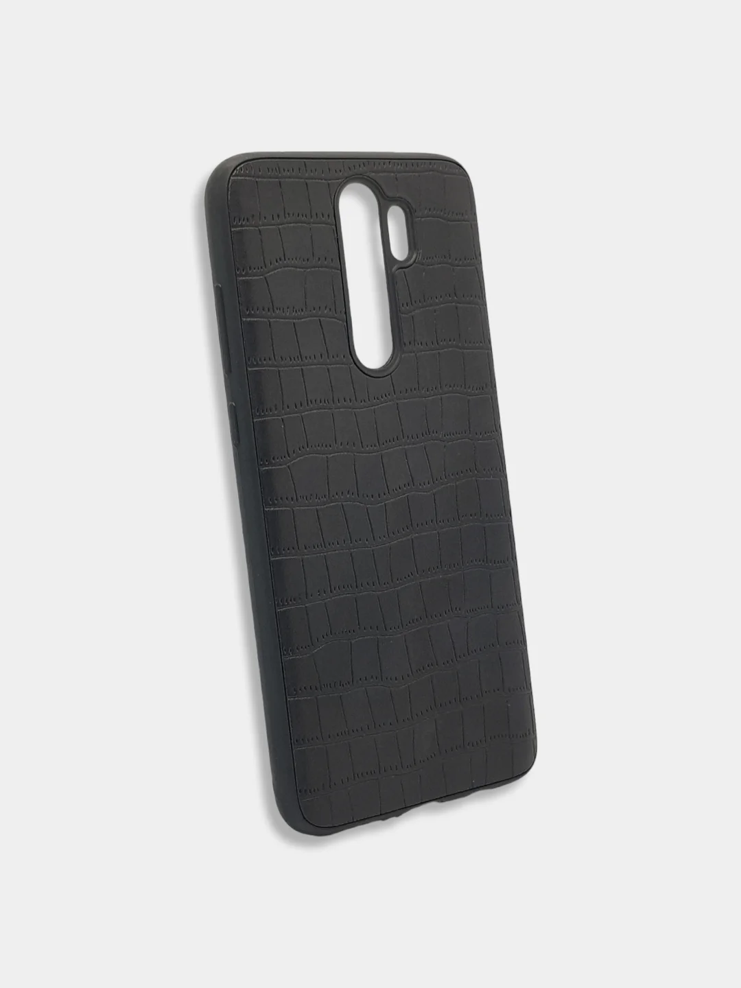 Черный чехол под кожу Xiaomi Redmi 7A, Redmi 8, Redmi 8A, Redmi Note 8T