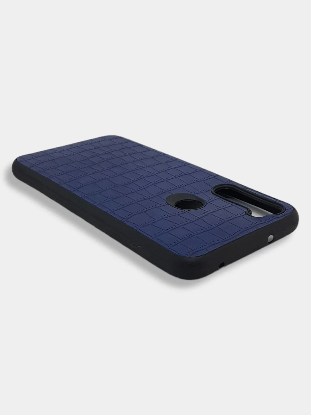 Синий чехол под кожу Xiaomi Redmi 7A, Redmi 8, Redmi 8A, Redmi Note 8T