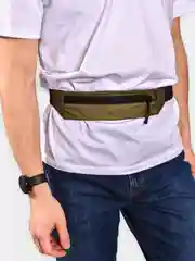 Хаки сумка на пояс, для бега, поясная, через плечо, мужская, женская