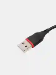 Кабель Borofone BX17, быстрая зарядка 2.4 A, 1 м, Lightning, Type-C, Micro-USB