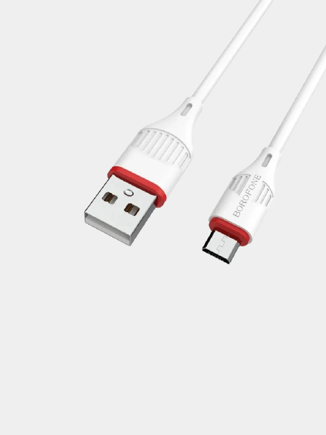 Кабель Borofone BX17, быстрая зарядка 2.4 A, 1 м, Lightning, Type-C, Micro-USB