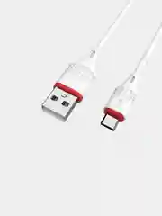 Кабель Borofone BX17, быстрая зарядка 2.4 A, 1 м, Lightning, Type-C, Micro-USB