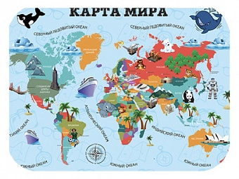 Настольное покрытие для лепки, 330*230 мм