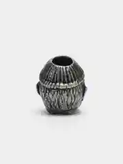 Серебряный подвески бусины "Голова" для рукоделия