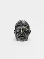 Серебряный подвески бусины "Голова" для рукоделия
