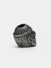 Серебряный подвески бусины "Голова" для рукоделия