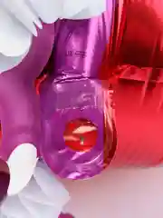 Рыжий воздушный шар "Динозавр"