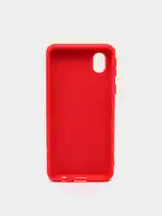 Красный чехол Siliconе Case для Samsung A01 Core Samsung M01 самсунг А01 коре самсунг М01
