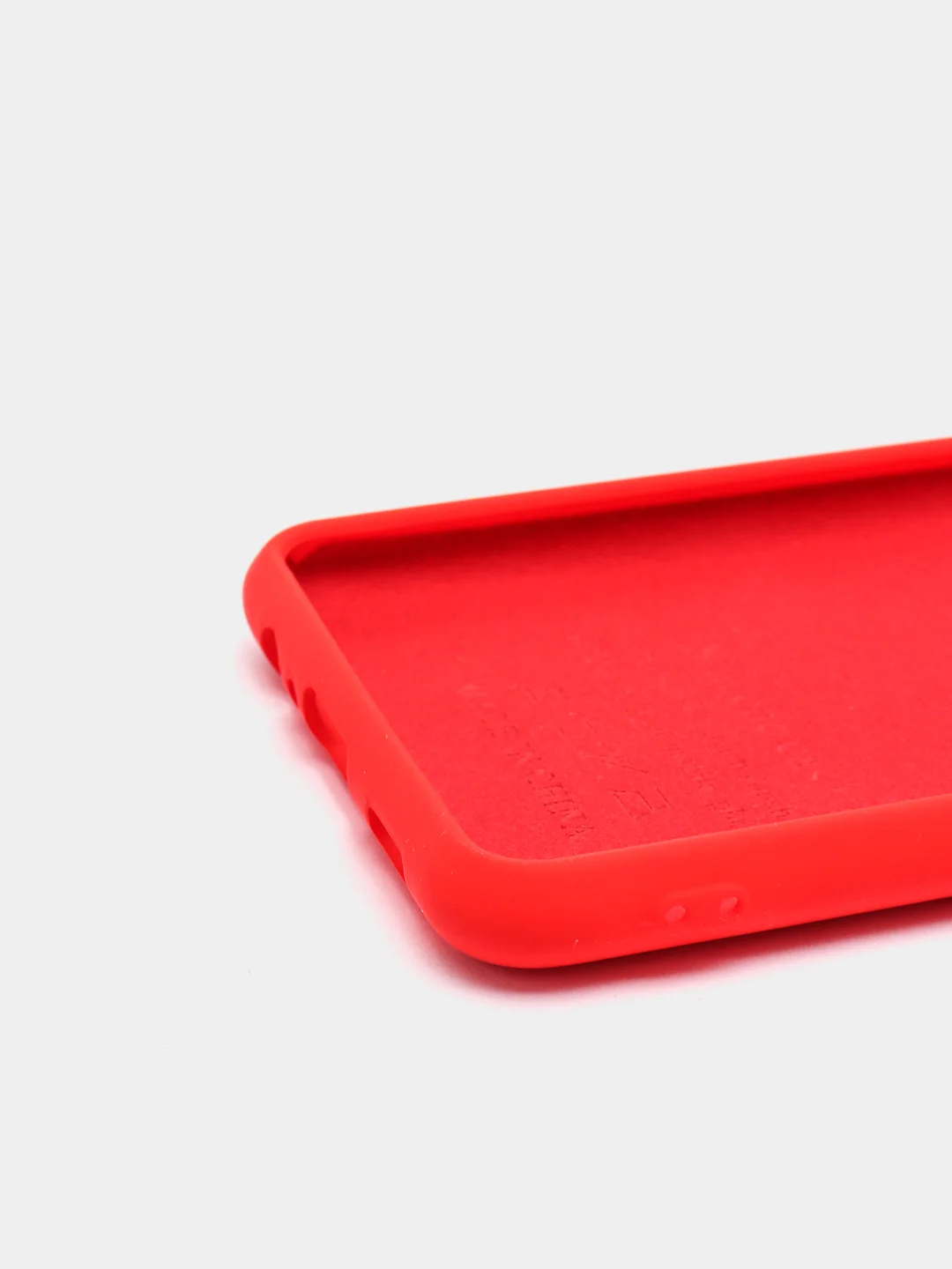 Красный чехол Siliconе Case для Samsung A01 Core Samsung M01 самсунг А01 коре самсунг М01