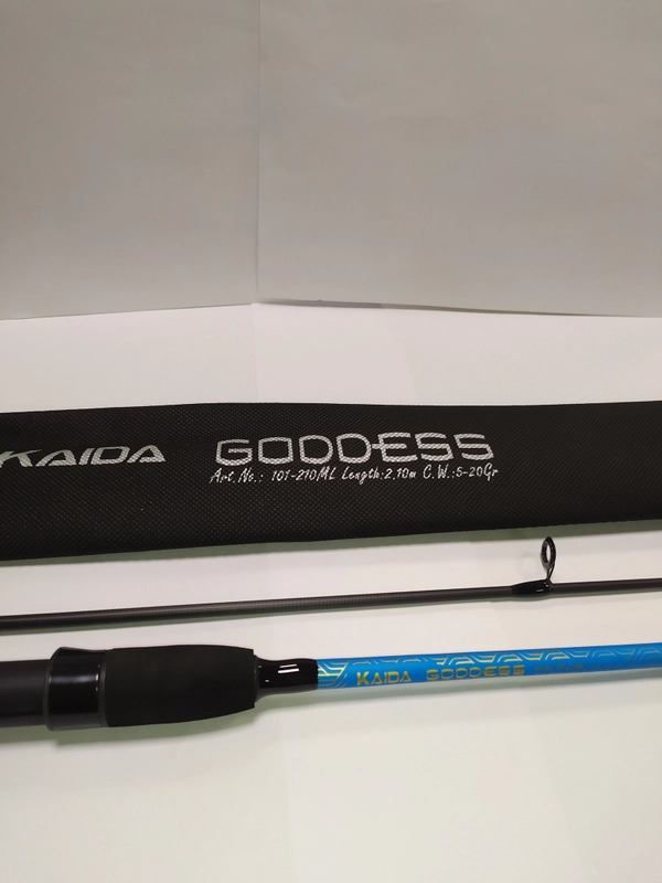 Спиннинг Kaida Goodess 2.1м-2,4-2,7м 5-20гр