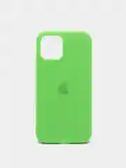 Салатовый чехол силиконовый для iPhone 12, 12 pro, 12 mini, 12 Pro Max