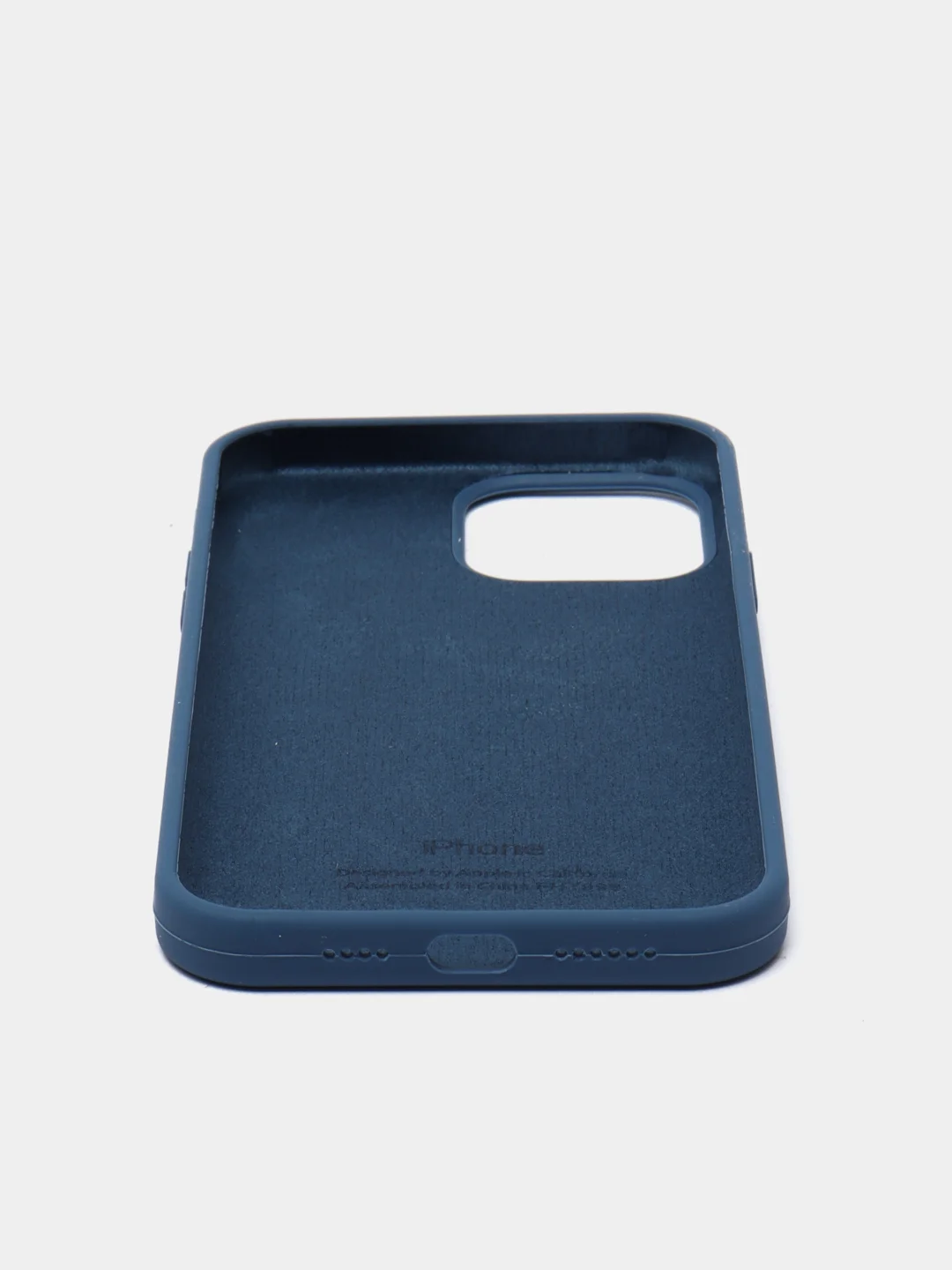 Синий меланж чехол силиконовый для iPhone 13, 13 Pro Max, 13 Pro, 12 цветов