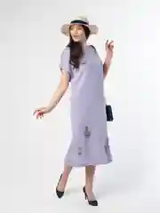 Сиреневый платье SWAG ecopooh