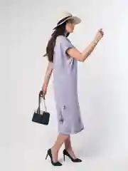 Сиреневый платье SWAG ecopooh