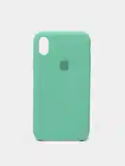 Бирюзовый чехол силиконовый для iPhone X, XR, XS, 12 цветов