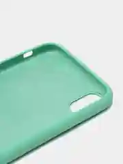 Бирюзовый чехол силиконовый для iPhone X, XR, XS, 12 цветов