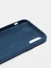 Синий чехол силиконовый для iPhone X, XR, XS, 12 цветов