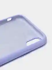 Лавандовый чехол силиконовый для iPhone X, XR, XS, 12 цветов