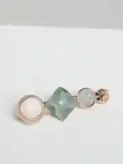Мятный заколки "Сandy Сolor"