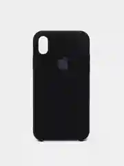 Черный чехол силиконовый для iPhone X, XR, XS, 12 цветов