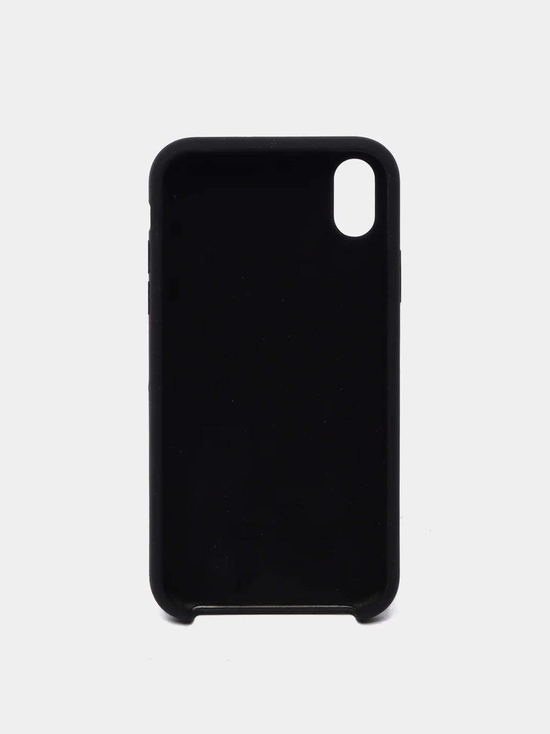 Черный чехол силиконовый для iPhone X, XR, XS, 12 цветов