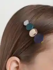Темно-синий заколки "Сandy Сolor"