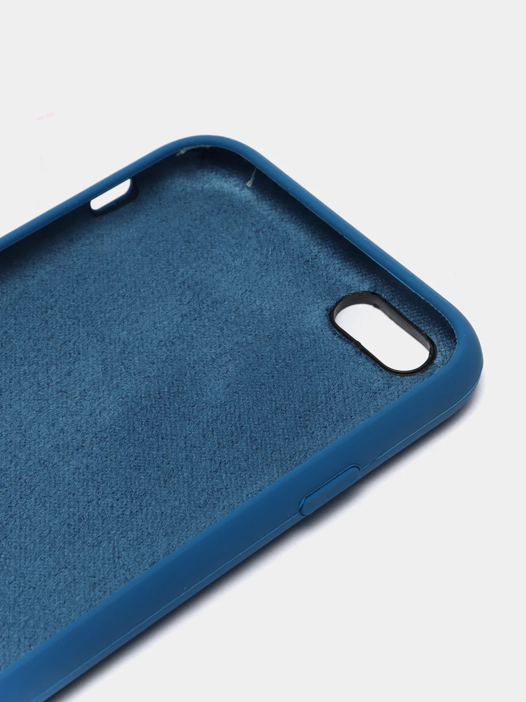 Синий чехол силиконовый для iPhone 6 / 6S, 12 цветов